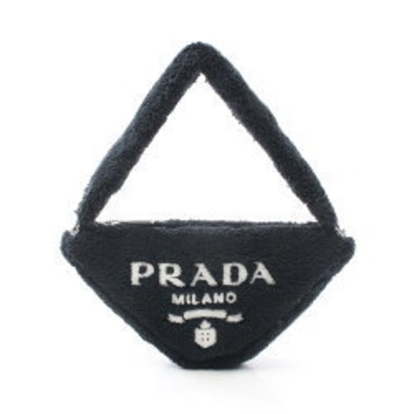 Prada Terry Triangle Handbag Black - Picture 1 of 5